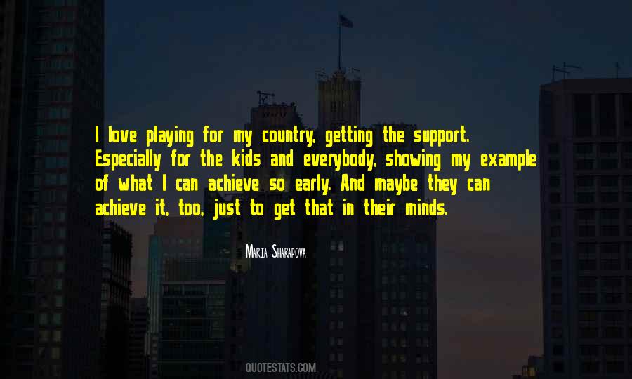 I Love My Country Quotes #280512