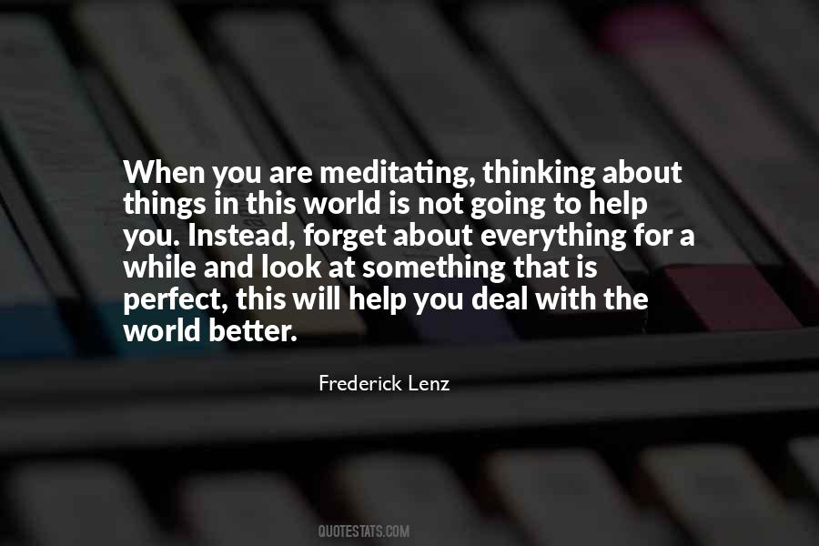 When You Are Perfect Quotes #1688490