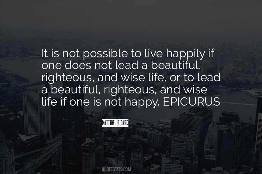 Not A Happy Life Quotes #810205