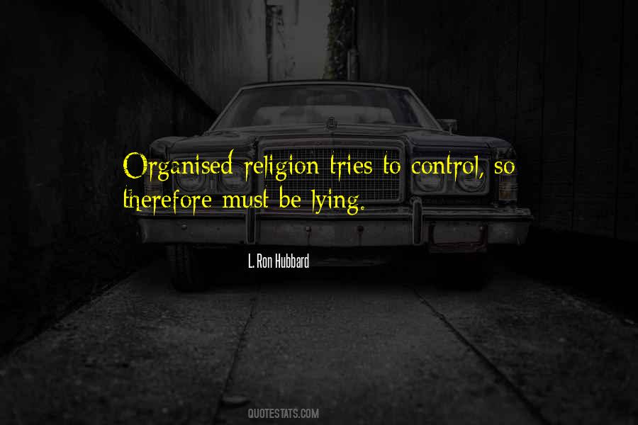 Religion Control Quotes #1793096