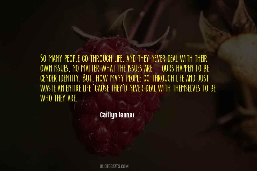 No Matter What You Go Through In Life Quotes #338003