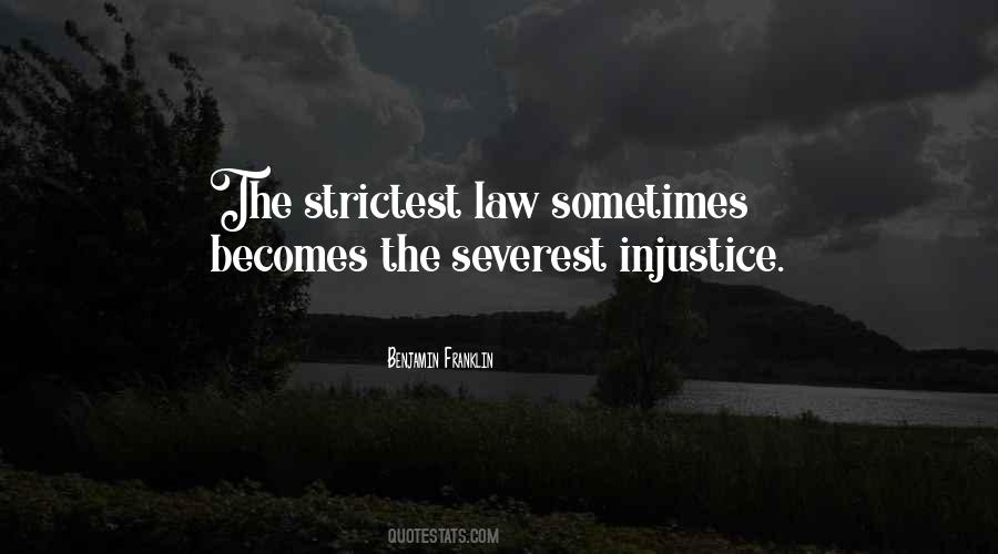 Injustice Law Quotes #1553341