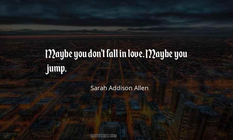 Jump Love Quotes #41635