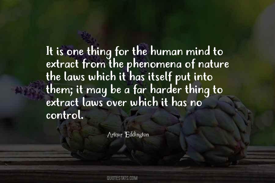 Human Mind Nature Quotes #1327397