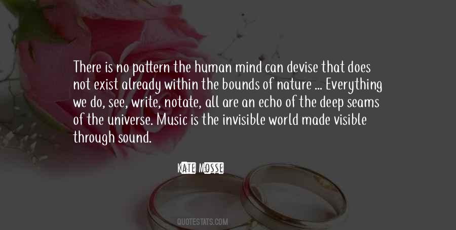 Human Mind Nature Quotes #21451