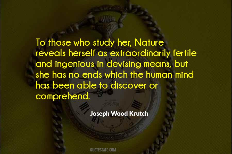 Human Mind Nature Quotes #511428