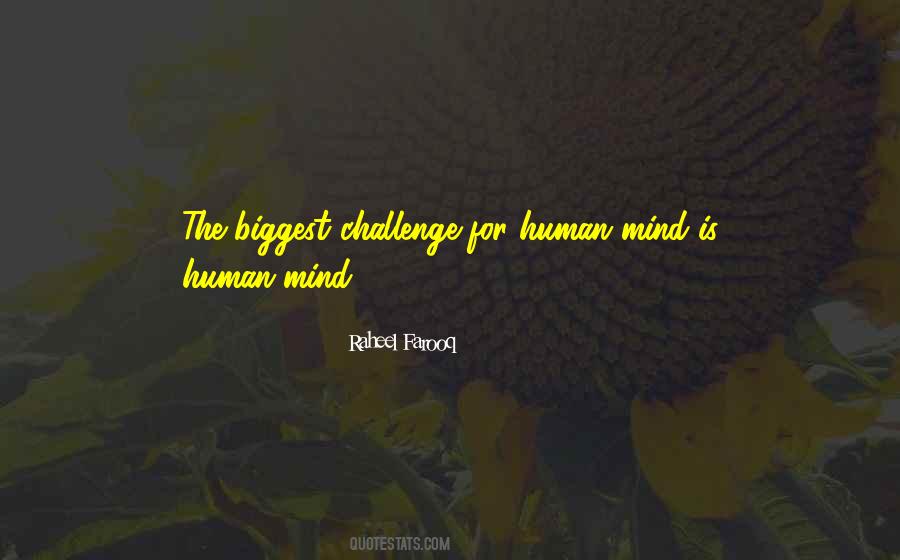 Human Mind Nature Quotes #862780