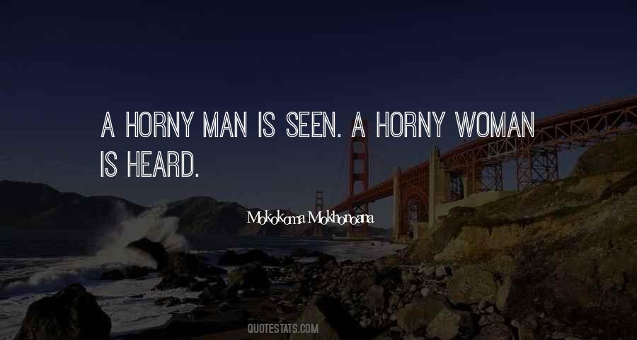 Quotes About Horny #369574