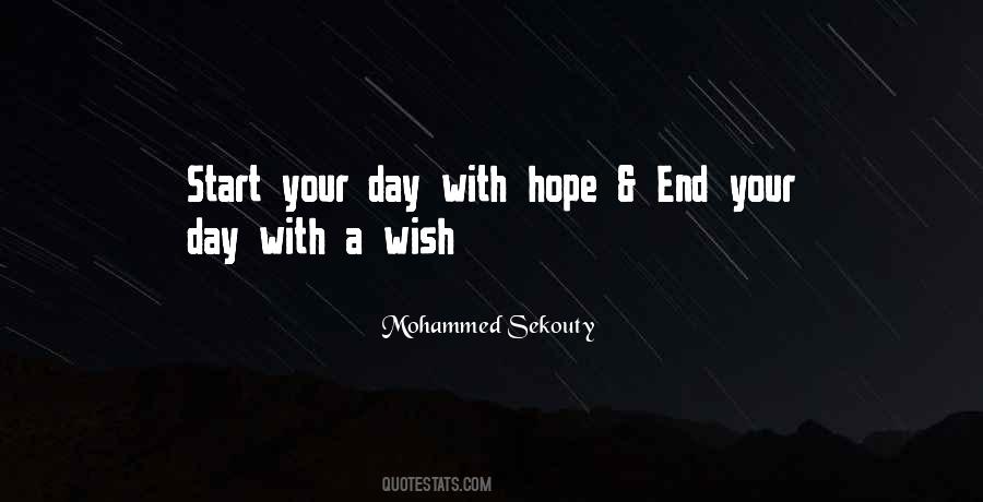 Hope End Quotes #474237