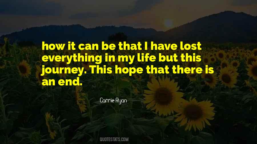 Hope End Quotes #744330