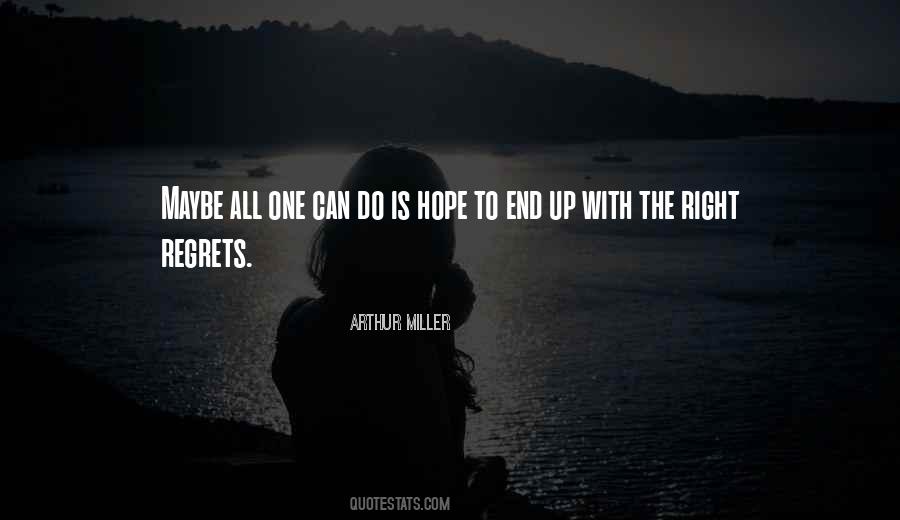 Hope End Quotes #880663