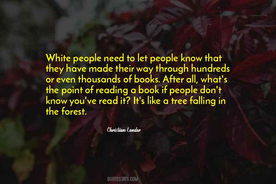 Tree Falling Quotes #1213993