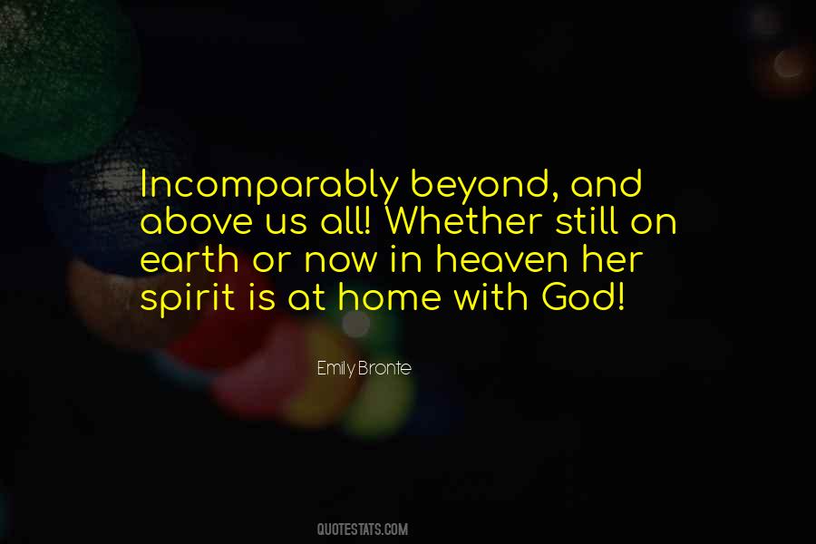 Heaven Is Home Quotes #1676554