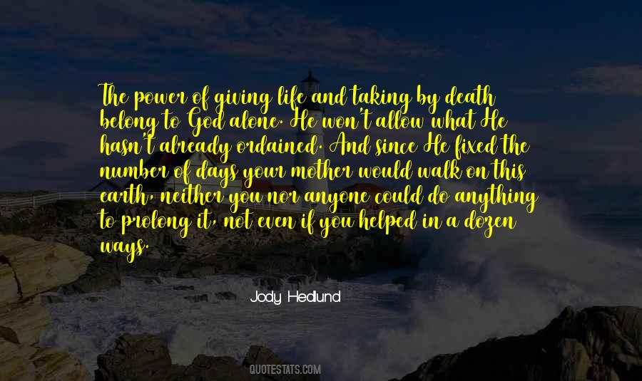 Mother Alone Quotes #1166718