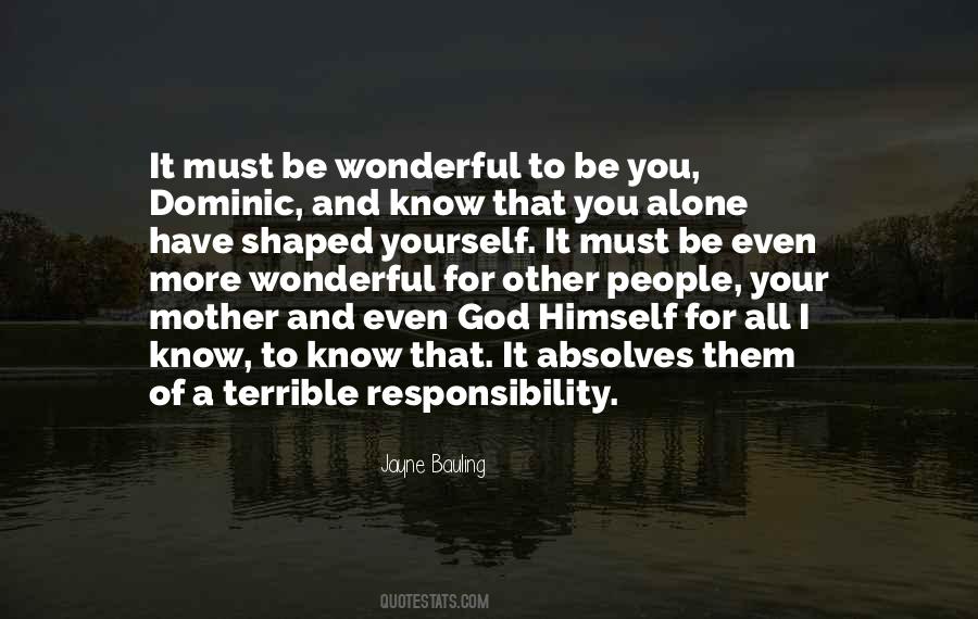 Mother Alone Quotes #438893