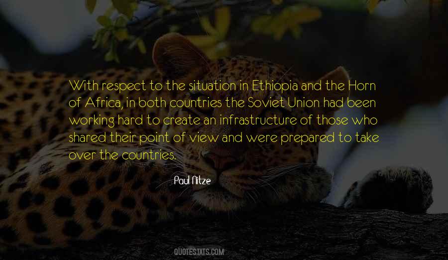Quotes About Horn Of Africa #263122