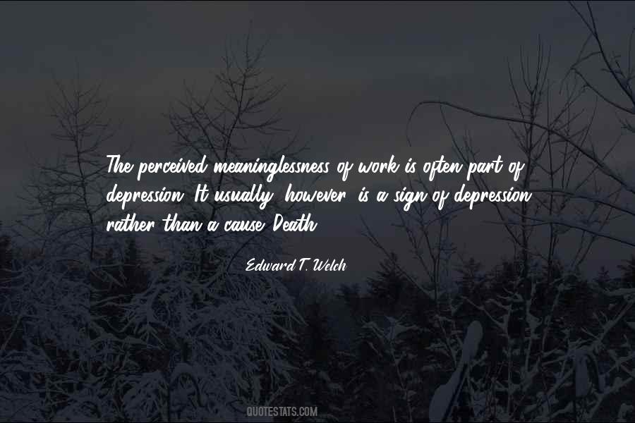 Death Depression Quotes #41888