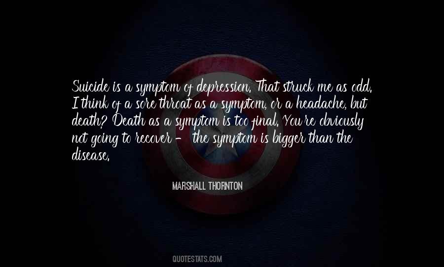 Death Depression Quotes #911606