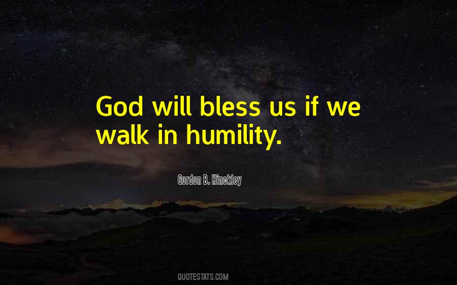 God Humility Quotes #304527