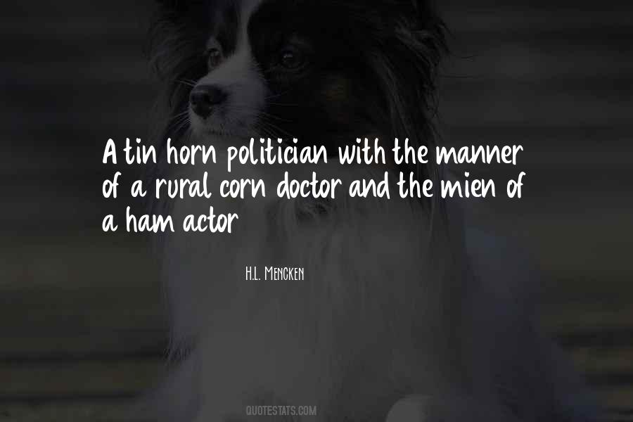 Quotes About Horn #1063412