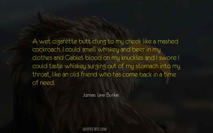 Cigarette Smell Quotes #1097599