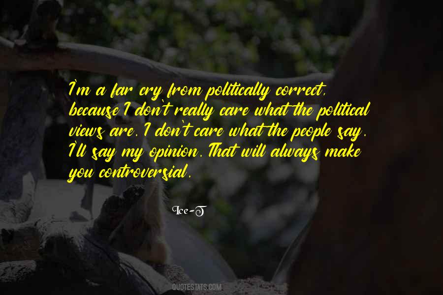 My Political Views Quotes #368652