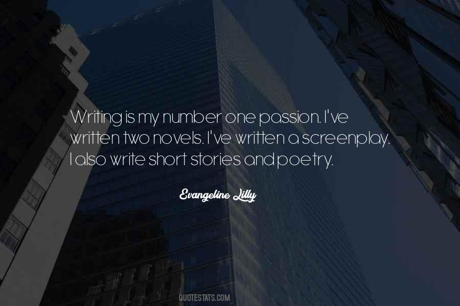 Short Passion Quotes #1467012