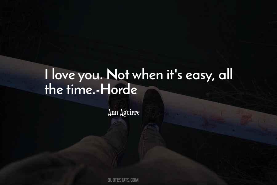 Quotes About Horde #992662