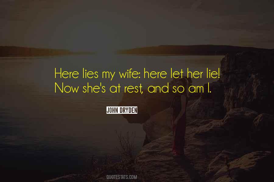She Lying Quotes #592394