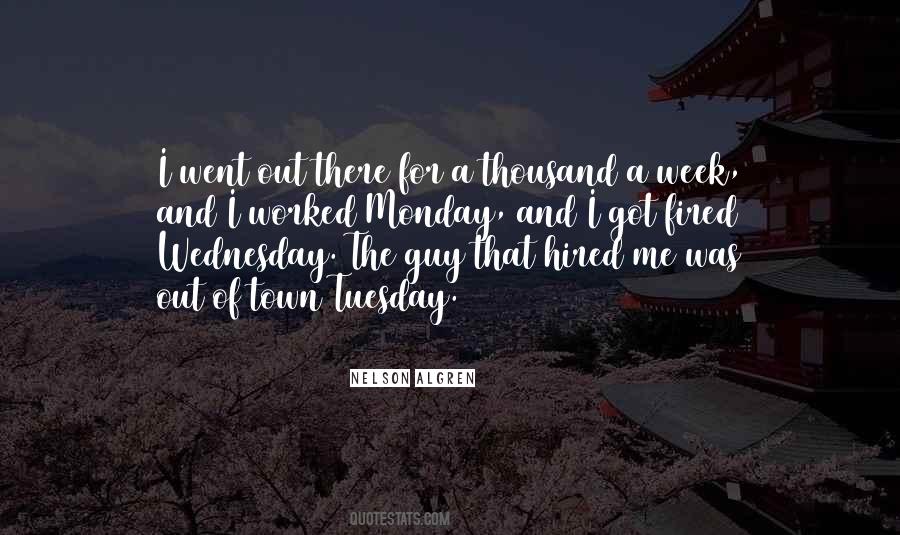Monday Tuesday Quotes #1071962