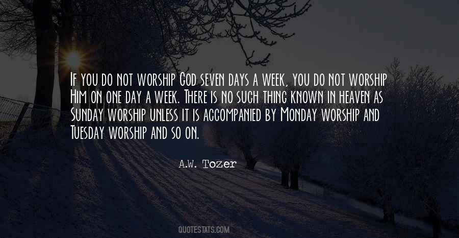Monday Tuesday Quotes #1177184