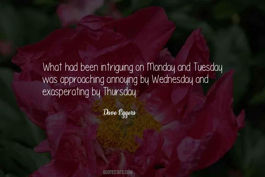 Monday Tuesday Quotes #289022