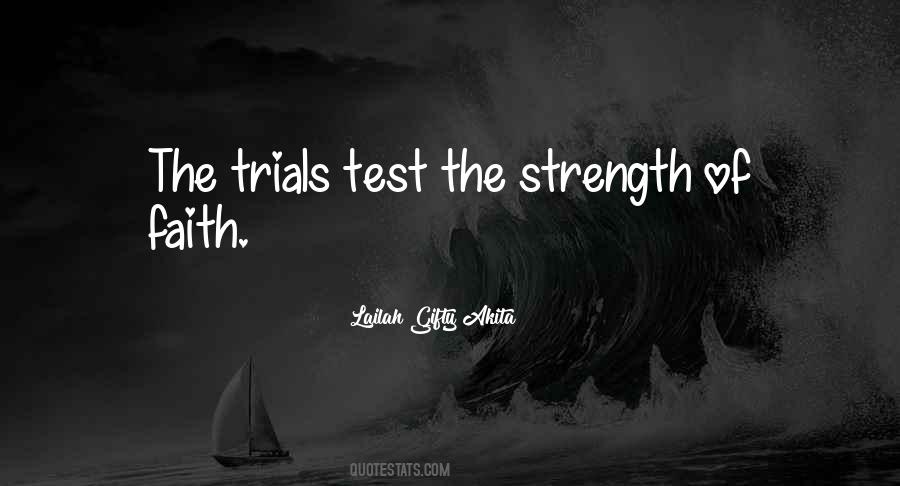 Strength Of Faith Quotes #463548