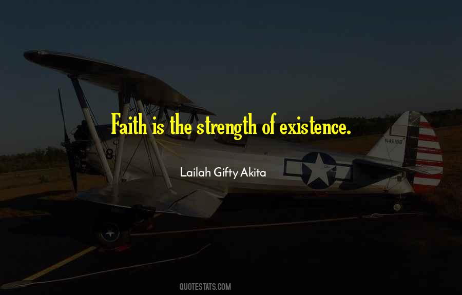 Strength Of Faith Quotes #680909