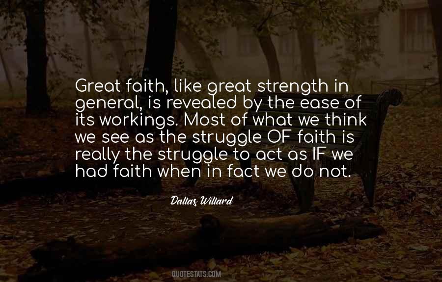 Strength Of Faith Quotes #759238