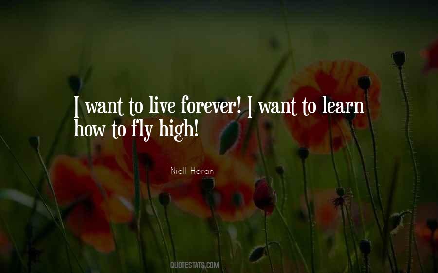 I Want To Fly Quotes #161175
