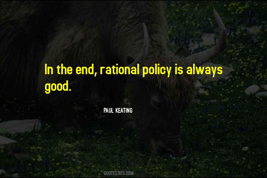 Good Policy Quotes #132509