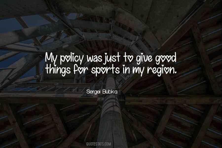 Good Policy Quotes #35096