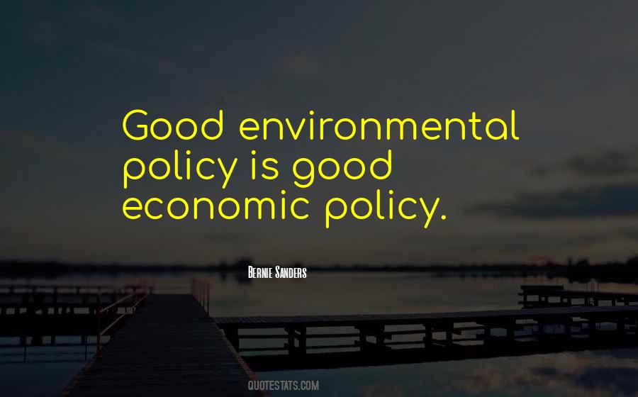 Good Policy Quotes #960163