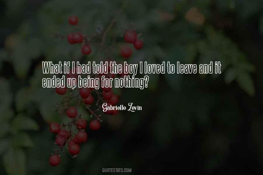 If I Had Nothing Quotes #653689