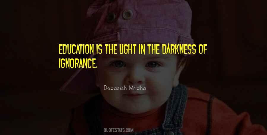 Education Light Quotes #275847