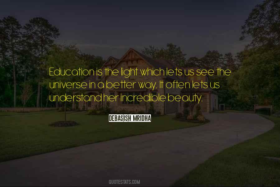 Education Light Quotes #611129