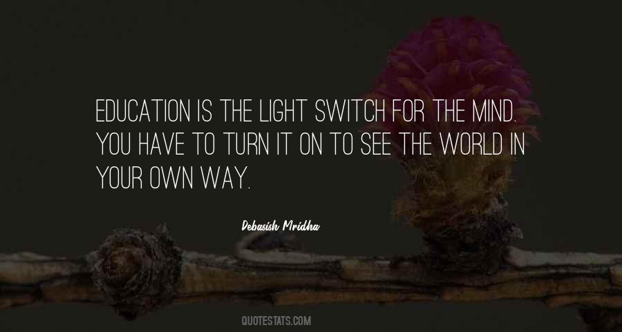 Education Light Quotes #900344