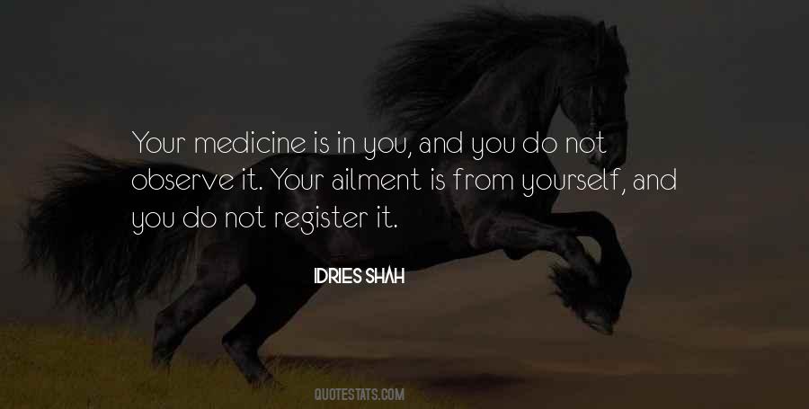 Observe Yourself Quotes #367740