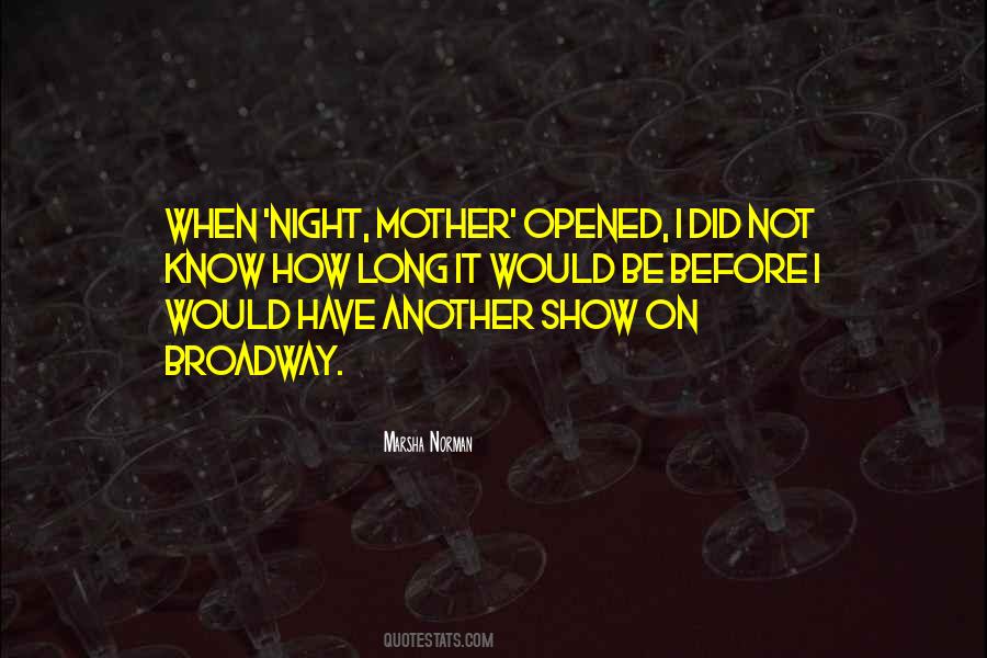 Night Mother Quotes #1605128