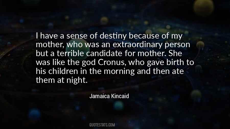 Night Mother Quotes #1688481