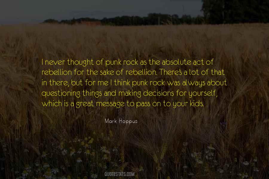 Quotes About Hoppus #566668