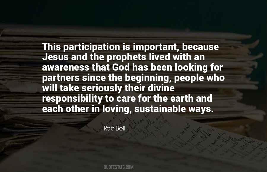 Participation Is Important Quotes #1086761