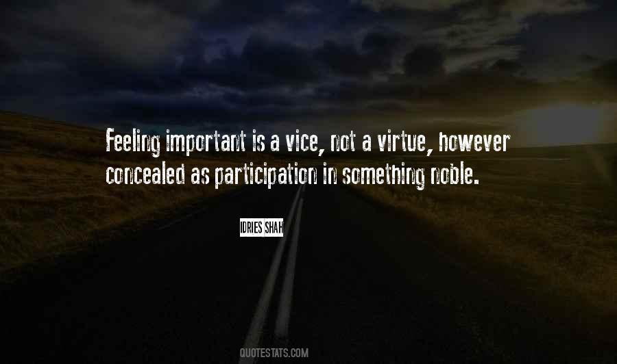 Participation Is Important Quotes #1336029