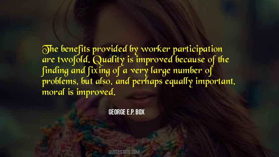 Participation Is Important Quotes #250792